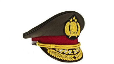 topi kapolsek sepatan