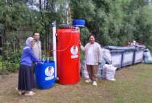 Toren POC bantuan Gubernur Banten untuk atasi masalah sampah Tangsel. Foto Biro Adpim Banten
