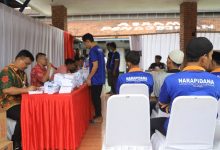 Narapidana Lapas Pemuda Tangerang salurkan hak pilihnya. Foto: Antara