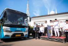 Peluncuran Program Trans Banten koridor 3 oleh Gubernur Banten, Andra Soni. Foto Biro Adpim Banten