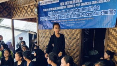 Baksos Fakultas Kedokteran Universitas Trisakti Jakarta di Baduy. Foto: Antara