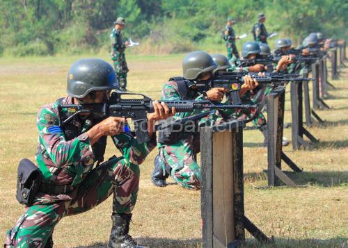 Yonkapa gelar try out pertandingan Binsat Intern Menkav. Foto: Ahmad Munawir - Menkav 2 Mar