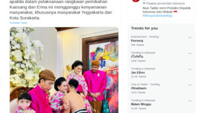 Permohonan maaf Joko Widodo, Presiden RI. Foto: Cuplikan Twitter