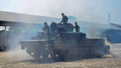 Uji Ranpur Yonranratfib 2 Mar. Foto: Ahmad Munawir - Menkav 2 Mar