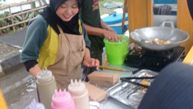 Pelaku UMKM di Rangkasbitung, Kabupaten Lebak. Foto Antara