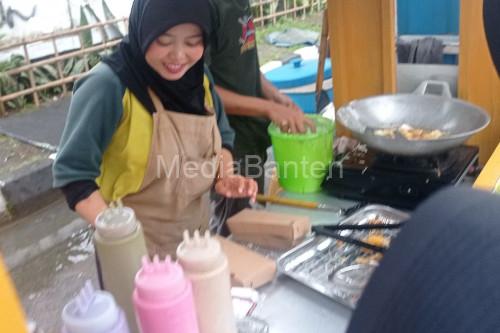 Pelaku UMKM di Rangkasbitung, Kabupaten Lebak. Foto Antara