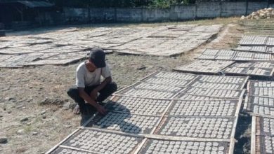 UMKM Produsen Kerupuk di Rangkasbitung. Foto: Antara