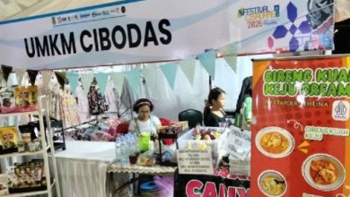 Stand UMKM pada Festival Ciadane tahun 2026. Foto Antara
