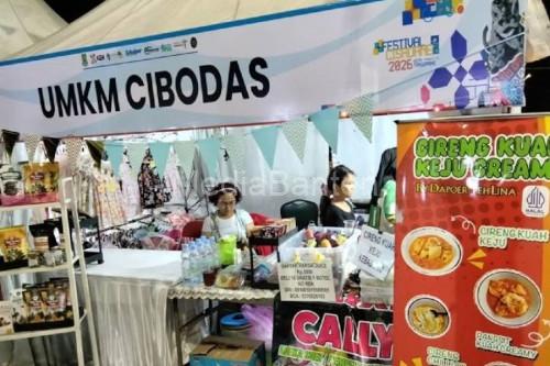 Stand UMKM pada Festival Ciadane tahun 2026. Foto Antara