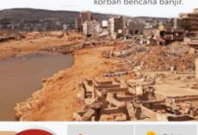 Bantuan Indonesia untuk korban banjir Libya. Foto: LKBN Antara