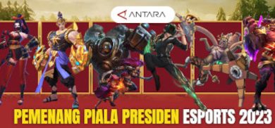 Piala Presiden Esport tahun 2023. Foto: LKBN Antara