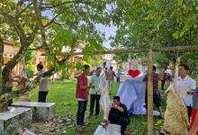 Unma Banten melakukan penyembelihan hewan kurban di Kampus. Foto Eko
