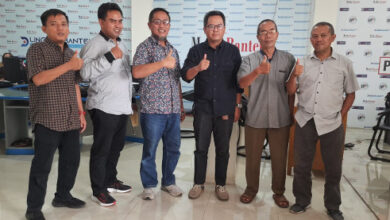 Kunjungan Timsel Bawaslu ke LMN. Foto: Dok MediaBanten