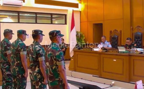 Vonis personel TNI yang menganiaya Wakil Koordinator Kontras. Foto Antara