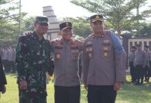Wakapolda Banten, Brigjen Pol Sabilul Afif (Tengah). Foto: Yono