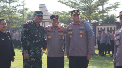 Wakapolda Banten, Brigjen Pol Sabilul Afif (Tengah). Foto: Yono