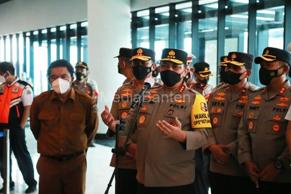 Sekda Banten, Al Muktabar dampingi Wakapolri, Komjen Pol Gatot Eddy Pramono