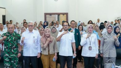 Fajar Hadi Wibowo, Wakil Walikota Cilegon dalam ORI Campak Rubela. Foto: Daeng Yusvin