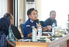 Walikota Cilegon, Robinsar di acara Forum Kemitraan Media. Foto Daeng Yusvin