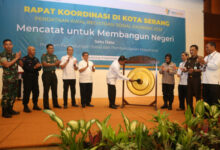 Walikota Serang, Syafrudin resmikan mulainya pendataan kependudukan. Foto: Aden Hasanudin