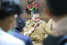 Waikota Serang, Syafrudin berharap Al Muktabar jadi Pj Gubernur Banten. Foto: Hendra Hermawan