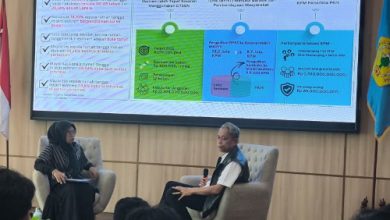 Wamensos RI, Agus Jabo Priyonno di Untirta. foto: Antara