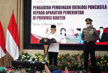 Wapres RI, KH Maruf Amin di Pemprov Banten. Foto: BPMI Satwapres RI