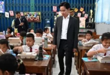 Wakil Presiden RI, Gibran Rakabuming Raka cek makan bergizi gratis di SDN 03 Jakarta Pusat. Foto: BPMI Set Wapres RI