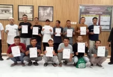 Waga Binaan di salah satu Lapas yang mendapatkan remisi. Foto: Istimewa