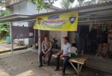 Warung Bhabin di Polres Serang. Foto: Yono