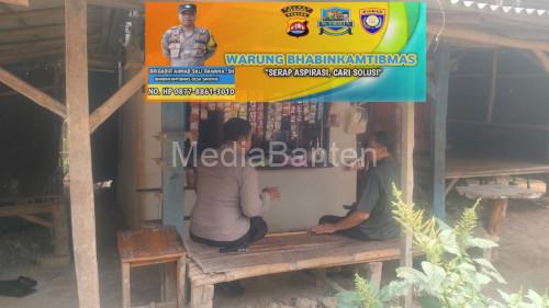 Warung Bhabin di jajaran Polres Serang hingga Polsek. Foto: Yono