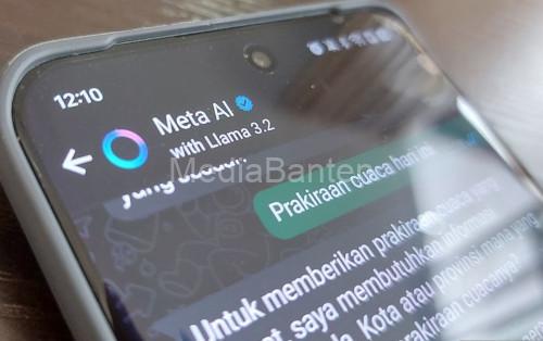 Layanan Meta AI di pengguna WhatsApp Indonesia. Foto: Antara