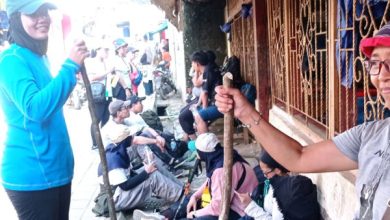 Wisatawan berkunjung ke Pemukiman Baduy, Kabupaten Lebak. Foto: LKBN Antara