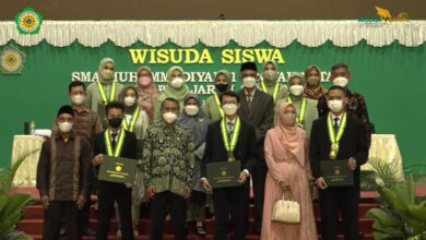 Wisuda Purna Siswa XII SMA Muhi 1 Yogyakarta. Foto: Yusron Ardi Darma