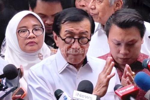 Yasonna Hamononngan Laoly, Mantan Menkumham diperiksa KPK soal Hasan Masiku. Foto: Antara