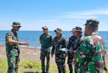 Prajurit Yonkapa 2 Mar melaksanakan orientasi medan. Foto: Ahmad Munawir - Menkav 2 Mar.