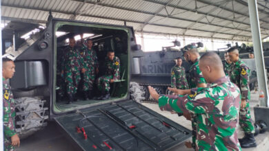 Ranpur Yonranratfib 2 Mar Dikerahkan Dukung Pelatihan. Foto: Munawir - Menkav 2 Mar