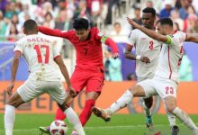 Timnas Yordania kalahkan Korsel 2 - 0 . Foto: LKBN Antara