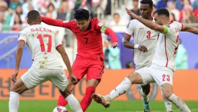 Timnas Yordania kalahkan Korsel 2 - 0 . Foto: LKBN Antara