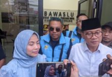 Ratu Zakiyah, Calon Bupati Serang dipanggil Bawaslu Kab Serang. Foto: Antara