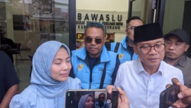 Ratu Zakiyah, Calon Bupati Serang dipanggil Bawaslu Kab Serang. Foto: Antara