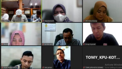 Rekaptulasi jumlah pemilih di Kota Serang